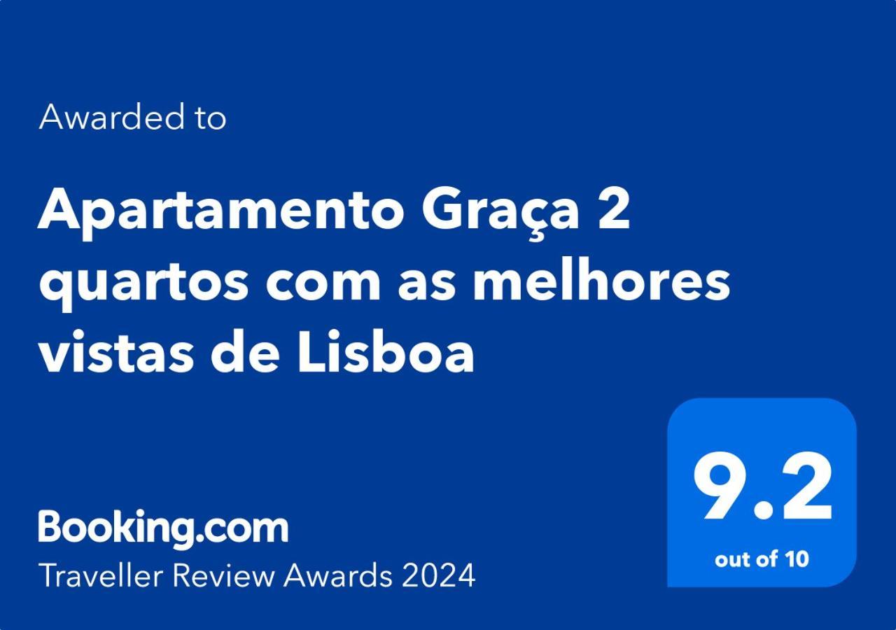 Apartamento Graça 2 quartos com as melhores vistas de Lisboa Extérieur photo